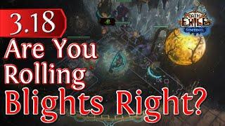 Rolling Your Blight Maps Correctly for Big Returns Path of Exile 3.18