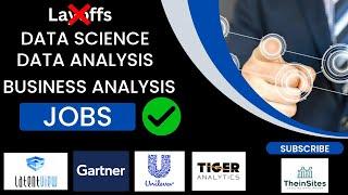 Top 10+ Data Science Job Opportunities | Freshers | Experienced | Jobs | Companies Hiring | Layoffs