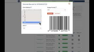 How to create a barcode