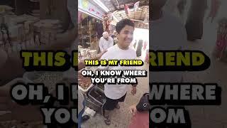 Clueless white guy SUDDENLY speaks flawless Arabic and shocks locals…  #shorts #oman #funny