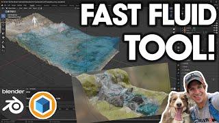Finally a FAST Way to Simulate Fluids in Blender! (Cell Fluids!)