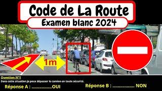 TEST CODE DE LA ROUTE 2024 #3