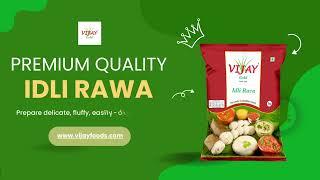 Vijay Gold Idli Rava | Idli Rava | Idli Sooji | Premium Quality Rava | Idli