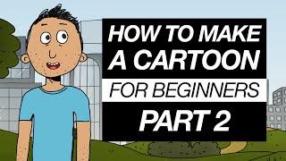 How To Make a Cartoon | For Beginners Part 2 - After Effects Tutorial | ROSS PLASKOW