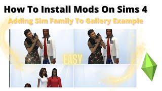 How To Add a Sim Family To Gallery In The Sims 4 | 2023
