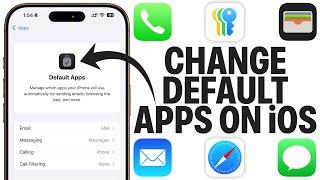 How To Change & Manage Default Apps on iPhone with iOS 18.2 - Mail, Browser, Messages, Wallet & More