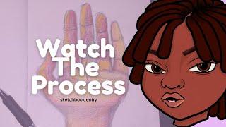 Will This Be Accepted? || WATCH TTHE PROCESS || Sketchbook Entry