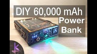 Ultimate DIY 60,000mAh Power Bank (222Wh)