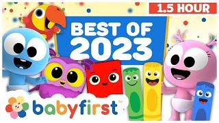 The Best of 2023 | Songs, Color Crew, GooGies, Larry, Shapes School, Hoot, Scoot & More | BabyFirst