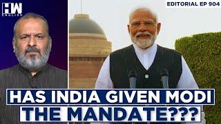 Editorial With Sujit Nair | Has India Given Modi The Mandate??? | NDA | Lok Sabha Elections