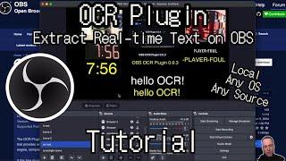 Fastest FREE OCR for OBS works on all OSs! [Tutorial]