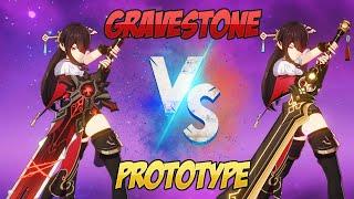 How Does This F2P Weapon Stack Up? Gravestone VS Prototype Aminus! Genshin Impact