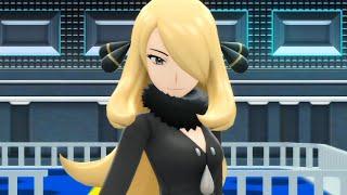 Pokémon Brilliant Diamond - Champion Cynthia Battle / Ending & Credits