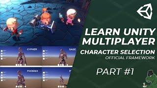 How To Make A Unity Multiplayer Character Selection Menu - Part 1
