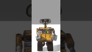 WALL•E 3D Animation 🟨 #shorts