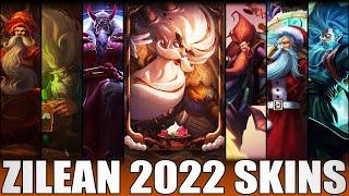 ALL ZILEAN SKINS 2022 - Including Sugar Rush Zilean