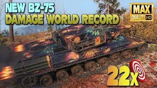 Rekor dunia kerusakan BZ-75 baru - World of Tanks