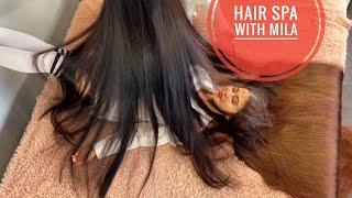 Hair SPA with Mila- preview (FULL VIDEO ON PATREON & SELLFY)