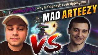 Mason: A Noob Tipped Arteezy and He Goes Mad (ft. Fly vs. Arteezy, Kingrd)