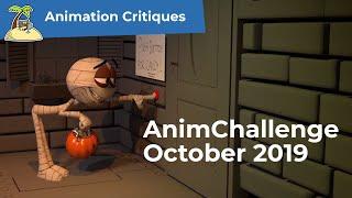 Animation Critiques - AnimChallenge October 2019