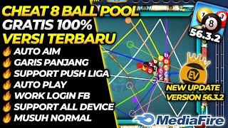 GRATIS‼️CHEAT 8 BALL POOL TERBARU 2025  UPDATE AIM TOOL GARIS PANJANG OTOMATIS 3 LINE NO BANNED