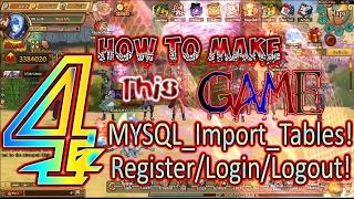 (Long Version) MYSQL - REGISTER - LOGIN - LOGOUT!