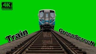 Train greenscreen 4k hd chroma key 3d | Greenscreen train hd video footage vfx man part 2