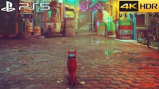 Stray (PS5) 4K 60FPS HDR Gameplay - (Full Game)