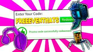 NEW ROBLOX *EVENT* PROMO CODES on ROBLOX! (BUILD IT PLAY IT CODES)