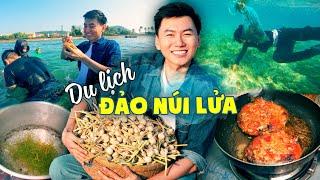 Lặn biển tìm hải sản, no nê đặc sản ở đảo Lý Sơn |Du lịch ẩm thực Quảng Ngãi Việt Nam