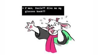 Susie Steals Ralsei's Glasses | Deltarune Comic Dub