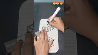 How to draw 3d drawing? #shorts #trending #art #shortsfeed @Kavitaarts451