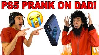 I Pranked My Dad!  He Thought I Got Him The New PS5!! DeeLaneArts Tiktok Video! Funny Dad Prank!