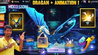 DRAGON ANIMATION + SKYWING  FREEFIRE NEW MOCO STORE EVENTS FREEFIRE NEW DIWALI EVENTS IN TAMIL