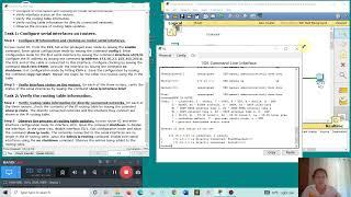 2 3 1 Configure Serial Interfaces and Verify the Routing Table