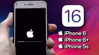 How to Update iOS 12.5 to iOS 16 (or 15) || Install iOS 16 on iPhone 5s & 6, 6 Plus