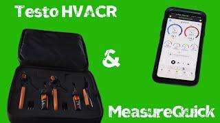 Testo HVACR Probes & MeasureQuick