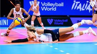 Legendary Saves of 2021! ️ Women's Volleyball Edition