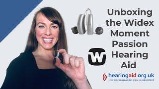 Widex Moment Hearing Aids Unboxing Video #unboxingvideo #widexmoment  |  Hearing Aid UK