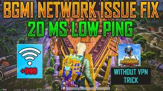 GET 20 MS LOW PING | Network Issue Fix 2024 | High Ping Problem Solution | Best Dns