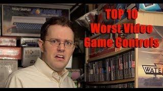 Top 10 Worst Video Game CONTROLS - AVGN Clip Collection