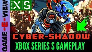 Cyber Shadow - Xbox Series S Gameplay