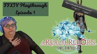 Final Fantasy 14 Online - A Realm Reborn - Let's Play - Episode 1 - Character Creation