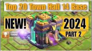 Th14 Most powerful Top 20 Base Layouts 2024 | Th14 Best Base Layouts | Th14 Top 20 Bases