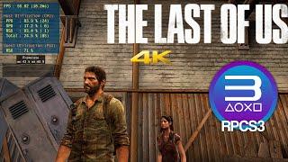 RPCS3 0.0.15 | The Last of Us 4K UHD | PS3 Emulator Gameplay