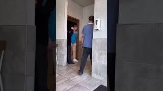 Screaming in bathroom prank 