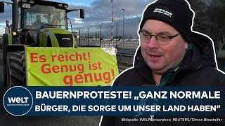 ERFURT: Bauernproteste! Klare Forderungen an die Politik und scharfe Kritik an Olaf Scholz