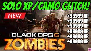 BO6 GLITCH - NEW SOLO UNLIMITED XP / CAMO GLITCH! (SOLO NEBULA CAMO GLITCH) EASY BO6 ZOMBIES GLITCH