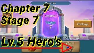 Lords mobile vergeway chapter 7 stage 7