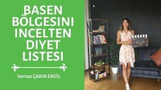 BASEN BÖLGESİNİ İNCELTEN DİYET LİSTESİ